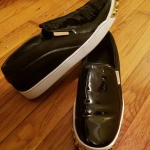 Louis Vuitton Patent Leather Loafer Sneakers